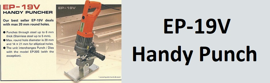 EP-19V Portable steel punches, handy puches